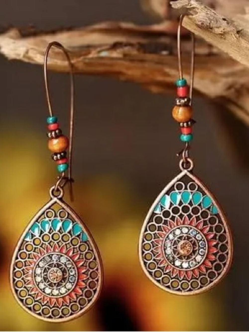 Ethnic Bohemian Vintage Dangle Drop Earrings